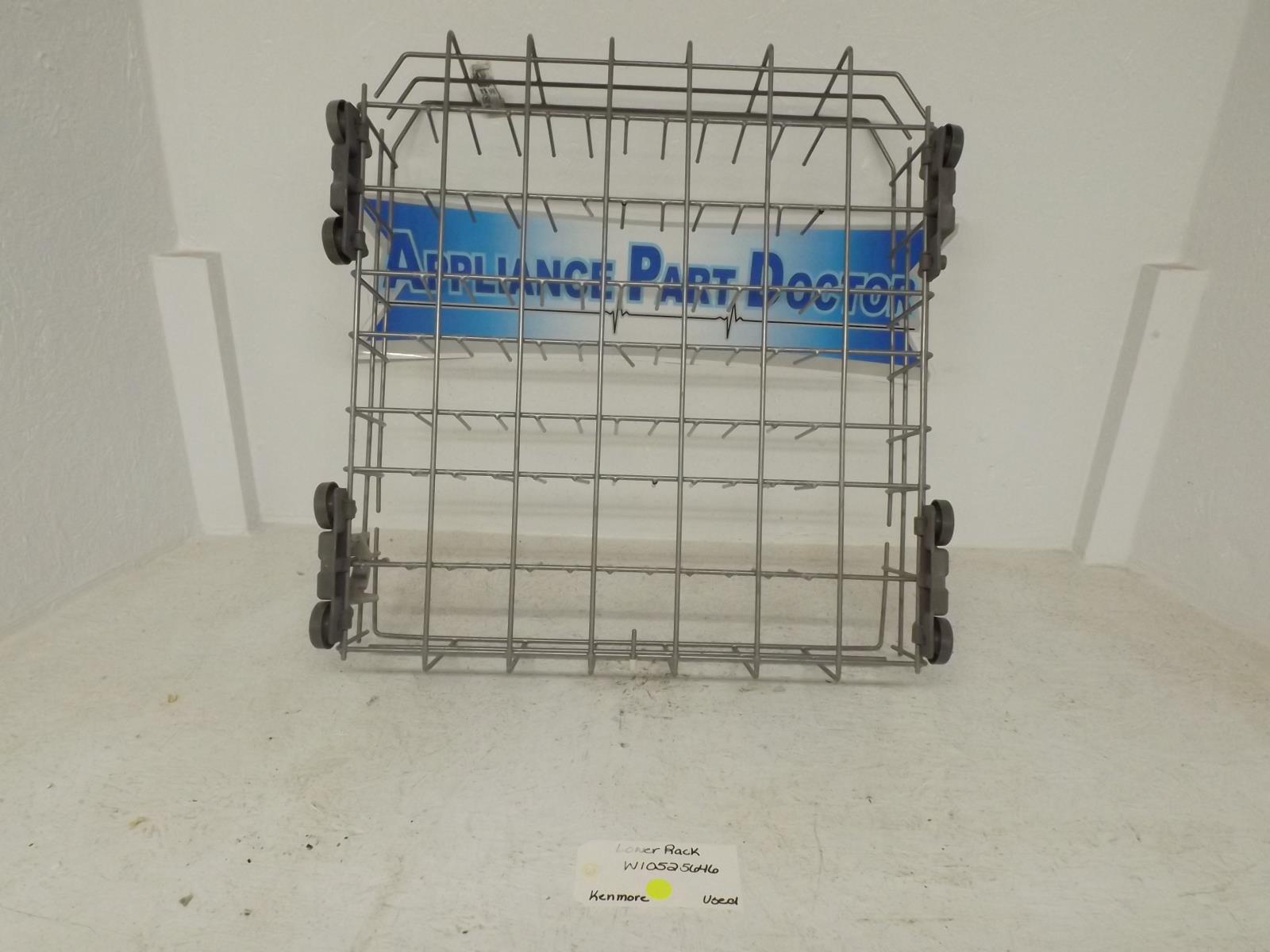 Kenmore Dishwasher W10525646 Lower Rack Used Kenmore Dishwasher W10525646 Lower Rack Used